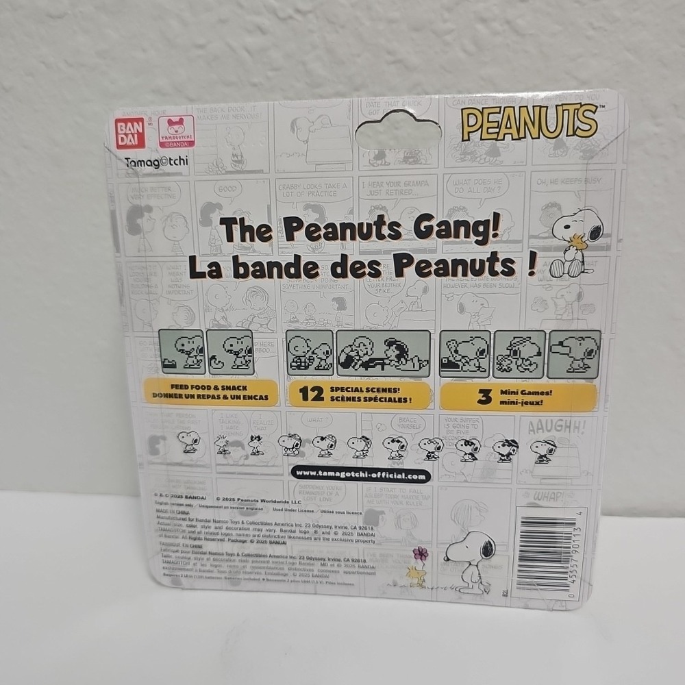 Peanuts Tamagotchi Nano Digital Pet w/ Silicone Case Bandai Namco New In Package - Picture 2 of 4